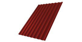 Профнастил С20R 0,5 Satin RAL 3011 коричнево-красный