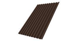 Профнастил С21R 0.45 PE RAL 8017 шоколад