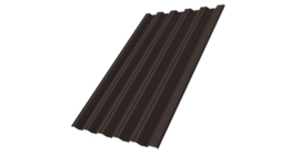 Профнастил НС35R 0,5 Satin RR 32 темно коричневый