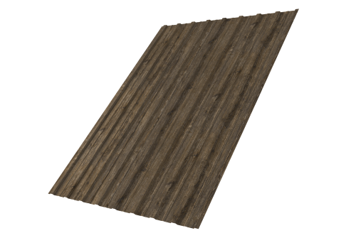 Профнастил С10A 0,45 Print Elite Nordic Wood TwinColor