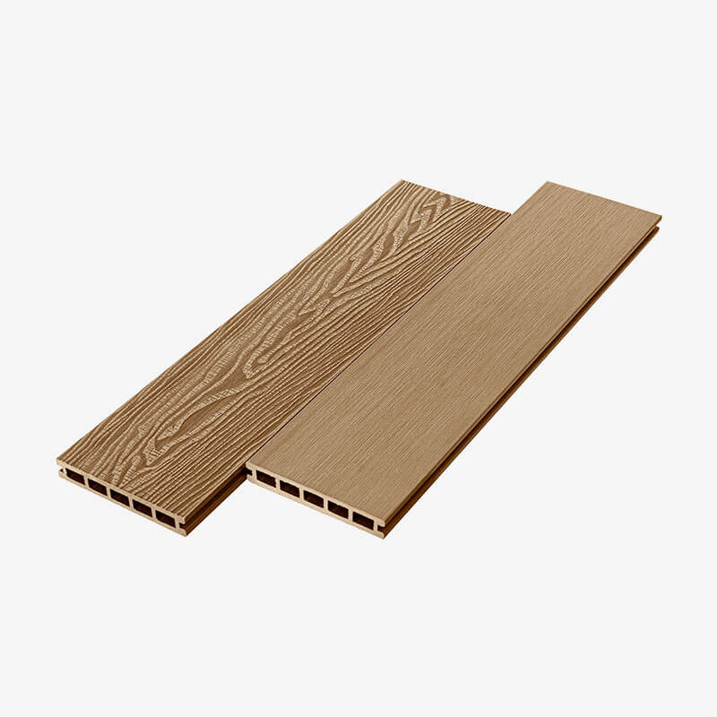 Террасная доска ДПК пустотелая UnoDeck Vintage 150×24 мм орех 4м