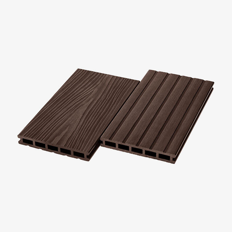 Террасная доска ДПК пустотелая UnoDeck Mogano 165×24 мм венге 3м