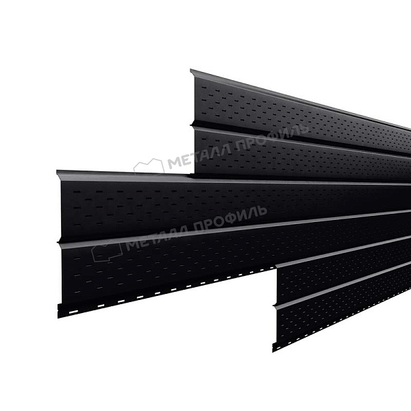 Софит Металл Профиль Lбрус-15х240 (PURMAN-20-9005-0.5)