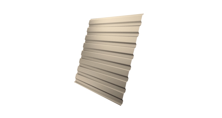 Профнастил С20А 0.5 Satin RAL 1015 светлая слоновая кость