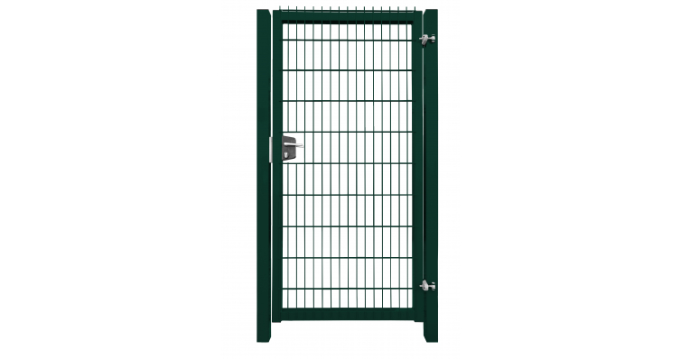 Калитка Bastion Lock 2.03х1 RAL 6005