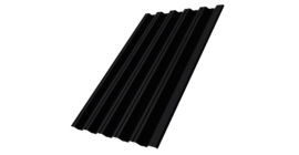 Профнастил НС35R 0,45 Drap TR RAL 9005 черный