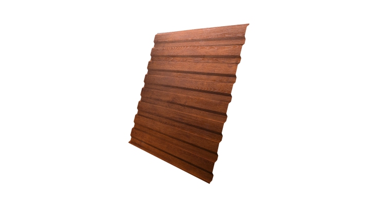 Профнастил С20A 0.45 Print-Double Premium Golden Wood Fresh