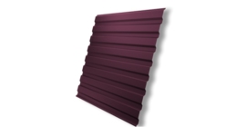 Профнастил С20A 0.5 Satin Matt RAL 3005 красное вино