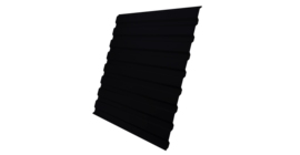 Профнастил С20A 0.5 Satin Matt TX RAL 9005 черный