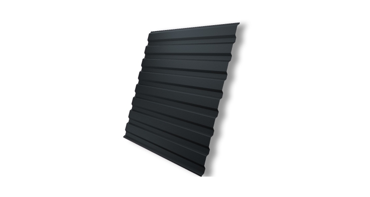 Профнастил С20A 0.5 Satin Matt TX RAL 7016 антрацитово-серый