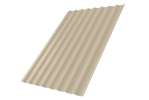 Профнастил С20B 0,45 Drap TX RAL 1015 светлая слоновая кость