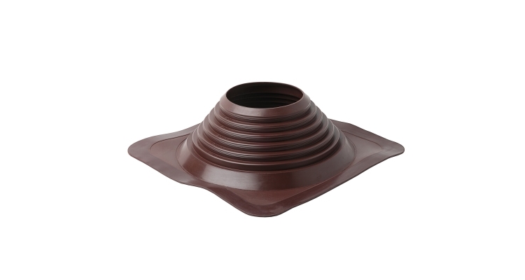 Проходной элемент MF прямой №8 (178-330 мм) +240 силиконовый коричневый