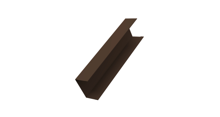 Крышка жалюзи Milan, Tokyo для калиток, ворот 0,45 Drap-double TX RR 32 темно-коричневый (2,5м)